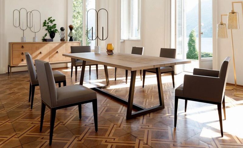Modern Simple Wooden Dining Table for Used Hotel Furniture Restauant Bedroom Dining Room