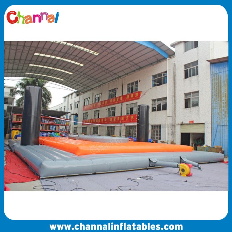 Cheap Outdoor Inflatable Baseball Volleyball Court for Child