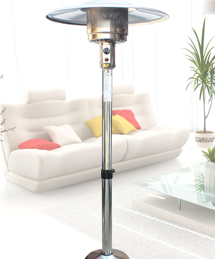 13000W Height-Adjustable Freestanding Outdoor Gas Patio Heater for Coffee Bar