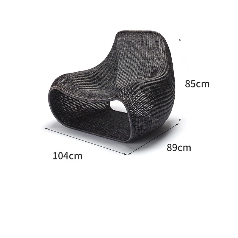 Lounge Chair Creative Outdoor Rattan Furniture