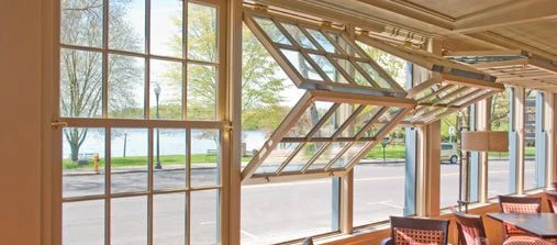 Metal Folding Window for Dining Hall Made in China