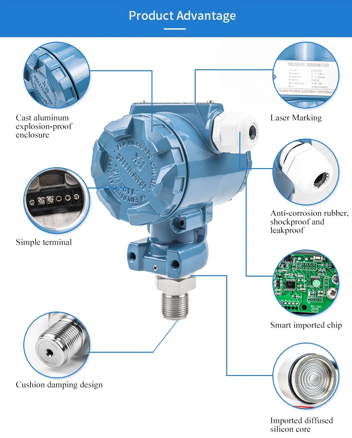Pressure Sensor Transducer Oil Fuel Diesel Gas Water Air Pressure Transducer
