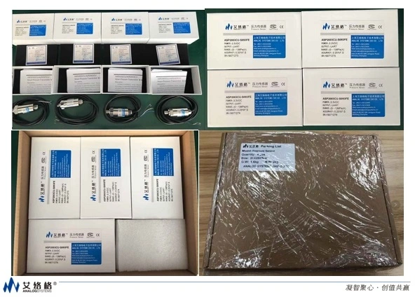 4-20mA, 0-5V Piezoresistive Silicon Air Liquid Pressure Sensor Transducer Asp2002D ISO9001, Ce, RoHS