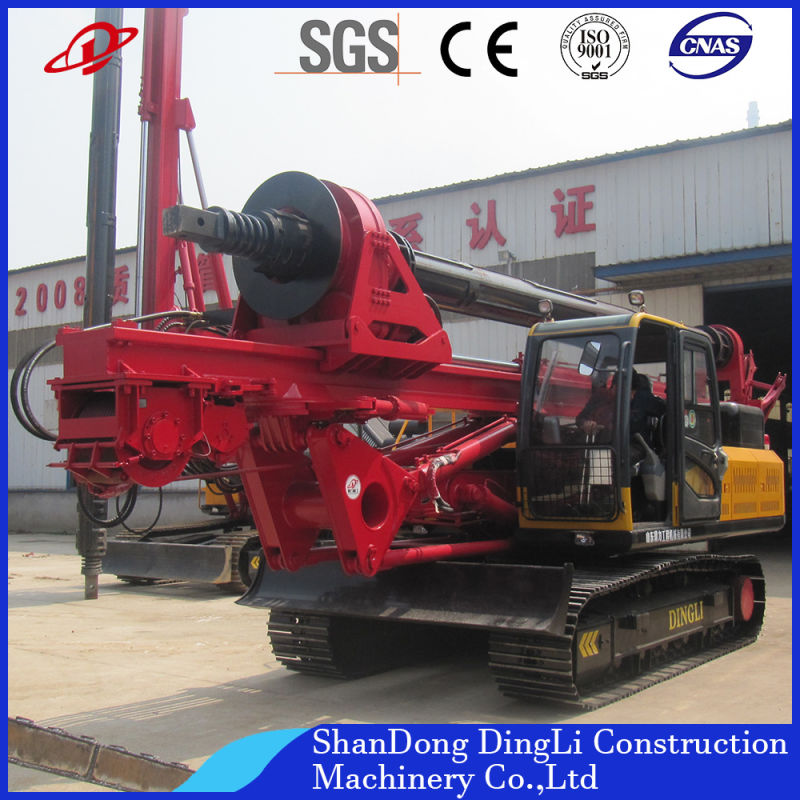 High Torque Diesel Engine Rotary Drilling Rig for Sale
