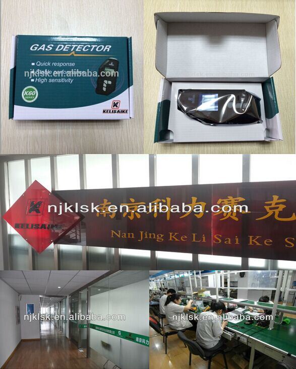Portable Gas Detector with Infrared Sensor for High Precision CO2 Detection