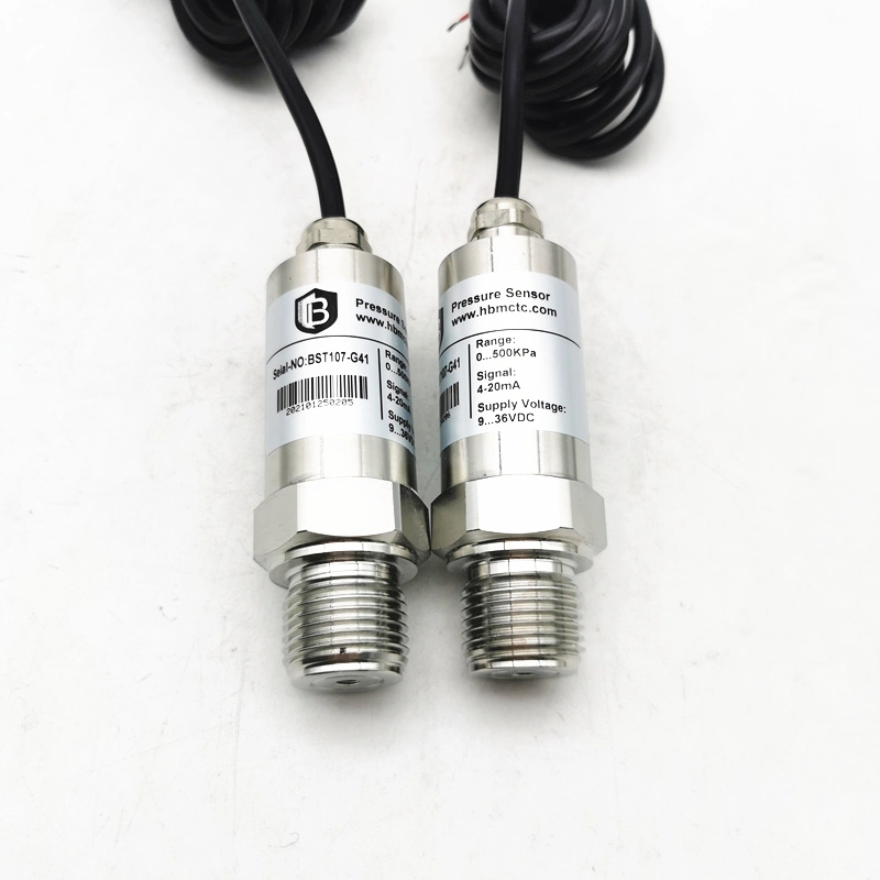 4-20mA Smart Water Air Pressure Sensor Pressure Transmitter Transducer Price (BST107)