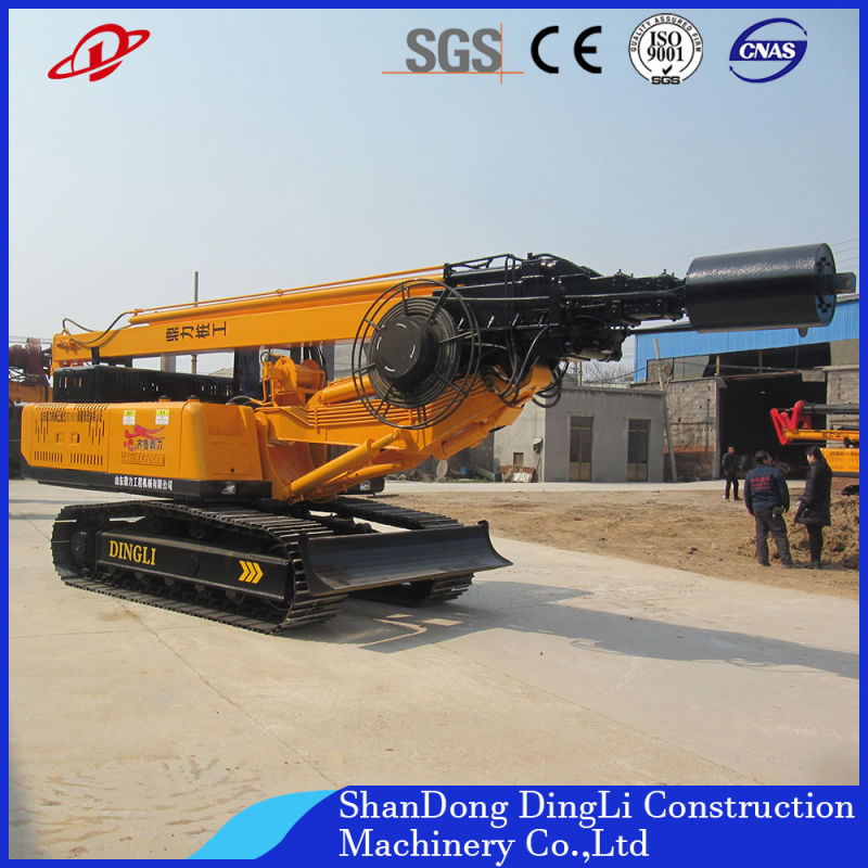 20m Depth Hydraulic Rotary Drilling Rig with Great Power/High Torque for Highway Construction