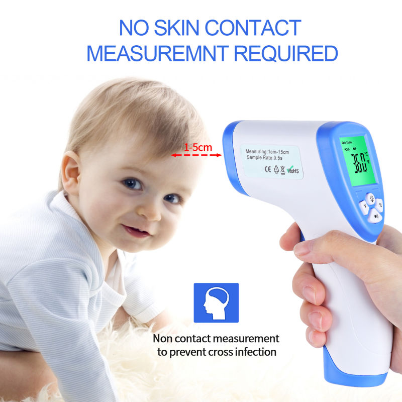 Non-Contact Infrared Digital Medical Equipment Temperature Sensor Forehead Thermometer
