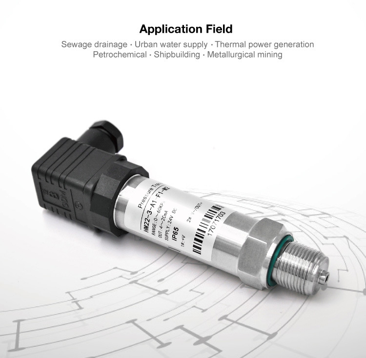 High Accuracy General Purpose Gas Steam Water Pressure Sensor (JC622-30)