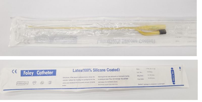 Suction Catheter Medical Disposable Temperature Sensor Foley Catheter