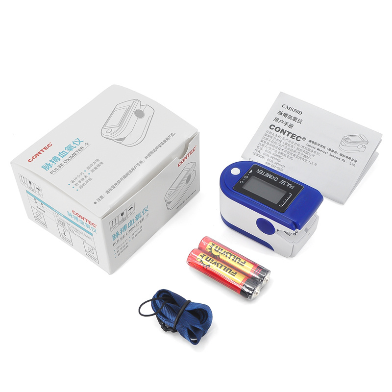 Pulse Oximeter Fingertip SpO2 Sensor Blood Pressure Monitor
