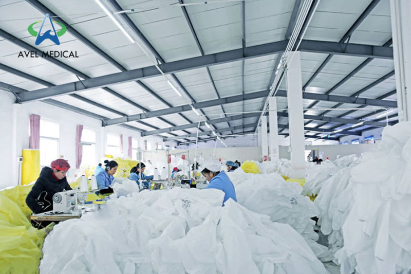 Microporous PP/SMS/Sf/Safety/Disposable Nonwoven Protective Working Coverall, Working Safety Coverall