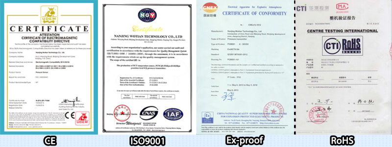 Dp Sensor Piezoresistive Pressure Sensor Differential Pressure Sensor Transmitter PC10d ISO9001 CE RoHS