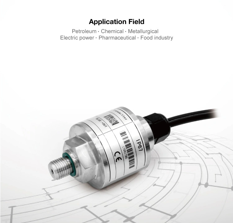 High Accuracy Ceramic Capacitor Pressure Transducer Transmitter Pressure Sensor Jc626