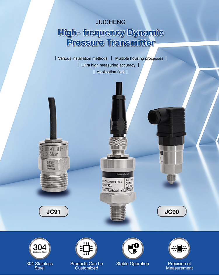 Jc90 High- Frequency Dynamic Pressure Transmitter / Sensor