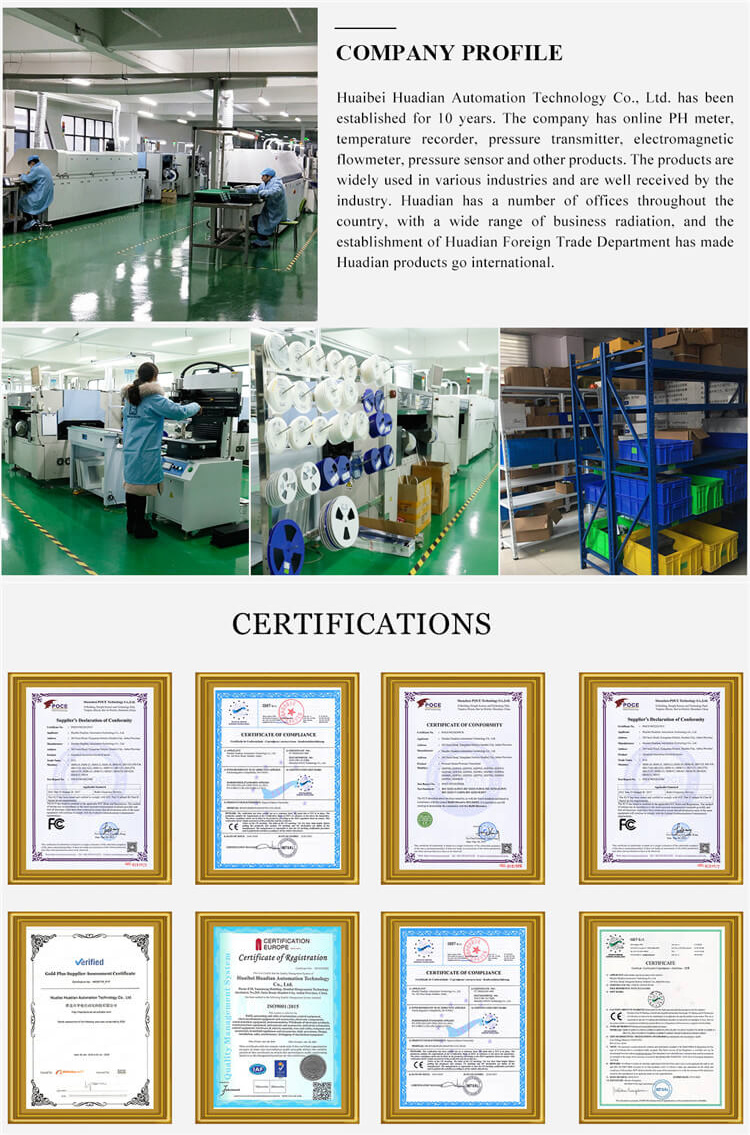 RS485 High Accuracy Pneumatic Pressure Sensor High Temperature Oil Transmitter