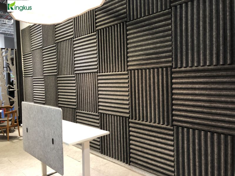 Wave 3D Wall Panels Acoustic Polyester Panel Eco Board