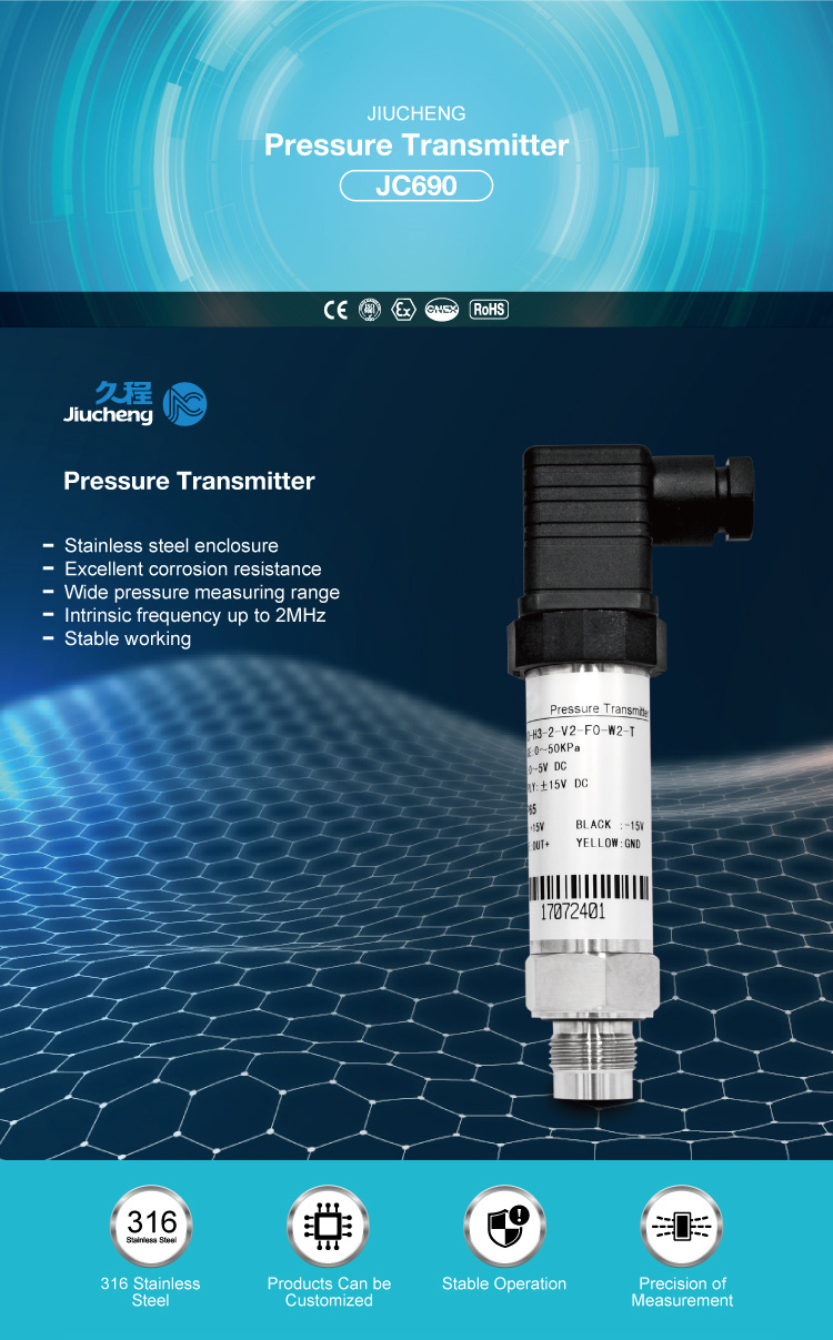 Jc690 Dynamic Pressure Sensor with High Frequency
