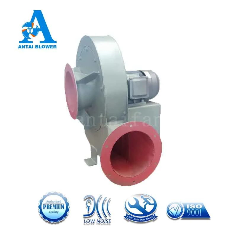9-19 High Pressure Induced Draft Iron Centrifugal Industrial Exhaust Fan for Production Dust Exhaust ISO