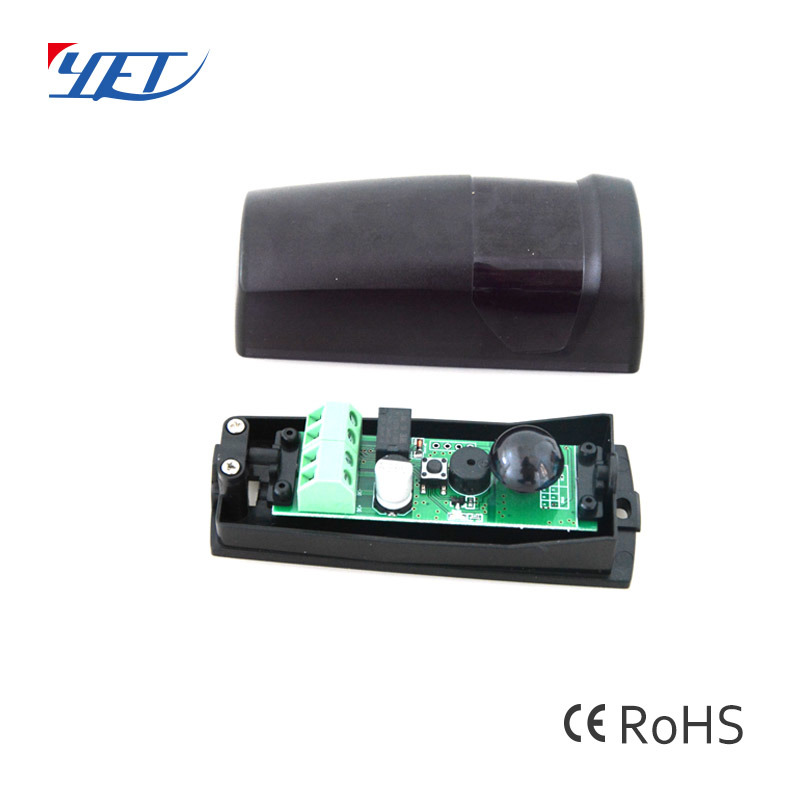 RF Active Infrared Beams Rechargeable Battery Wireless Auto Gate Barrier Sensor Yet610b