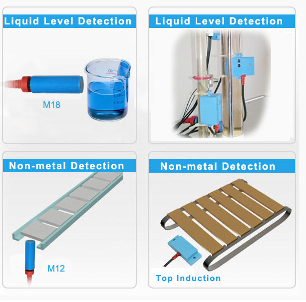 Fkc3430 NPN PNP Capacitive Proximity Sensor for Plastic Detection
