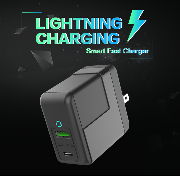 36W USB Charger Type C Charger Travel Charger Fast Charge