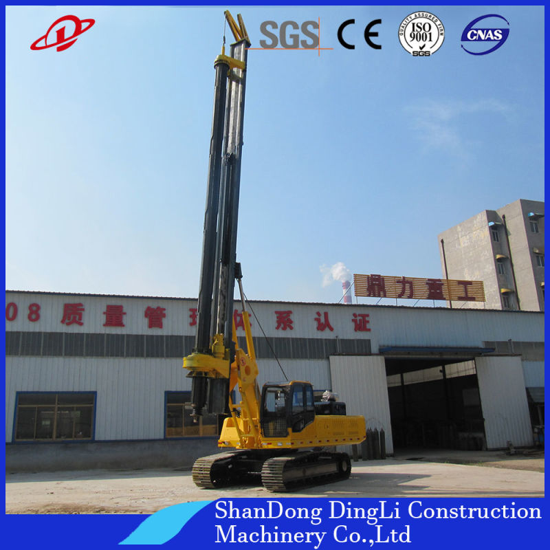 Small Crawler Rotary Drilling Rig with Great Power/High Torque/Cunmminus Engine