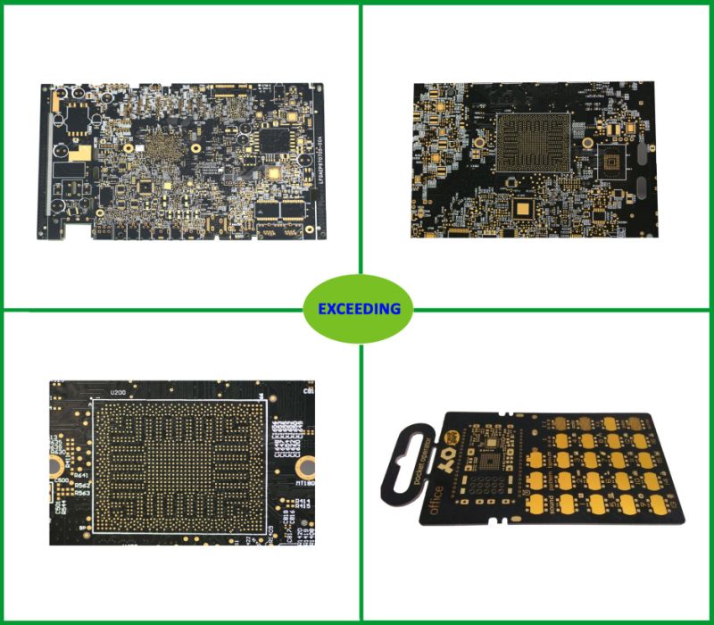 Enig 4 Layer Blind Holes Fr4 PCB for Sensors