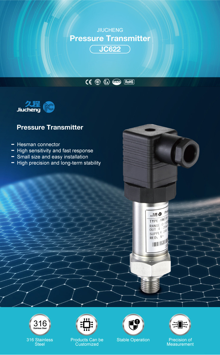 Jc622 High-Accuracy Pressure Transducer