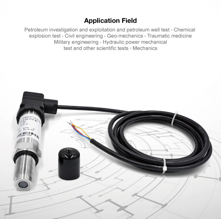 Jc690 H2 High Frequency 0~5VDC Dynamic Pressure Transducer