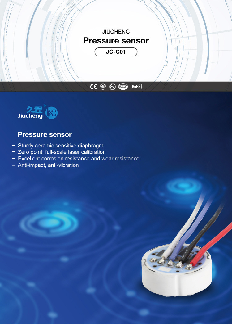Ceramic Housing Pressure Sensor with Jc-C01