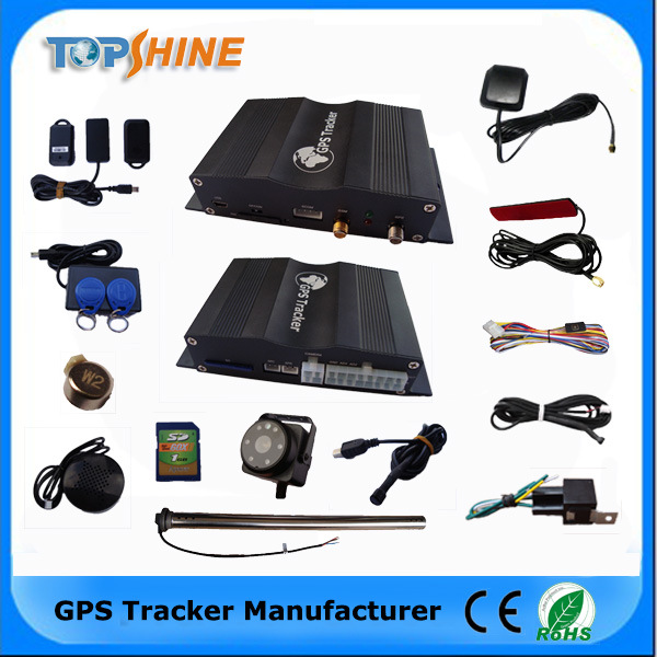 Two Way Communications Vehicle GPS Tracker Support Crash Sensor