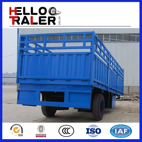 2 or 3 Axle 20-40 Tons Cargo Box Full Trailer