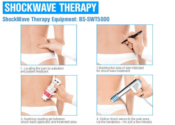 Acoustic Wave Shockwave Therapy Equipment for Fat Removal