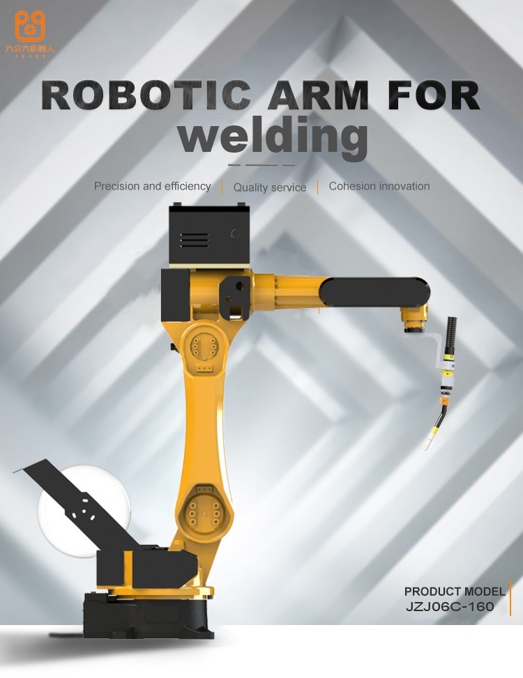 Payload 6kg Automatic Laser Welding 6 Axis Robot Arm