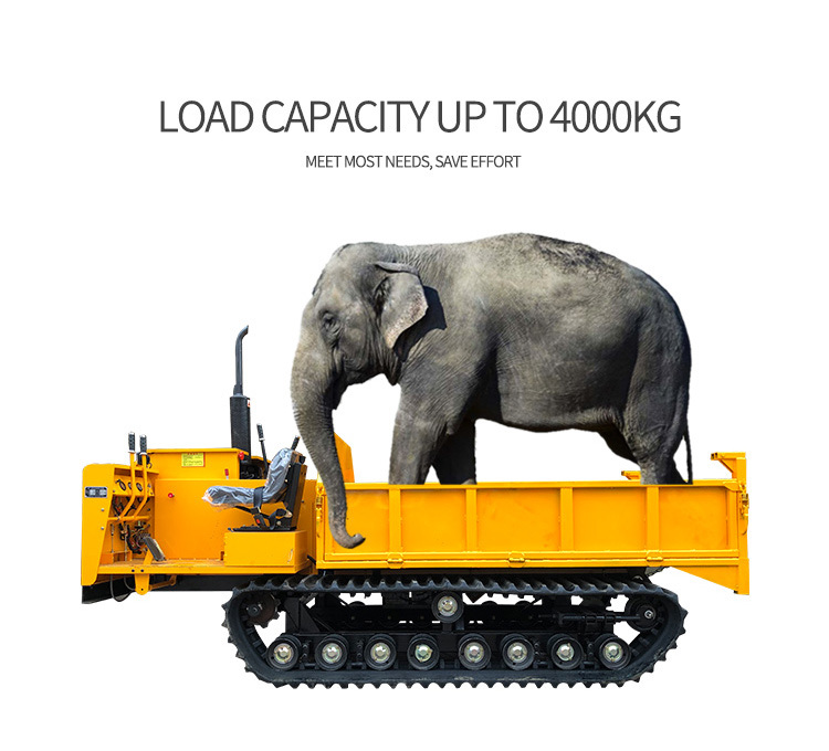Tracked Vehicles 3t Loading Weight Crawler Transport Vehicle