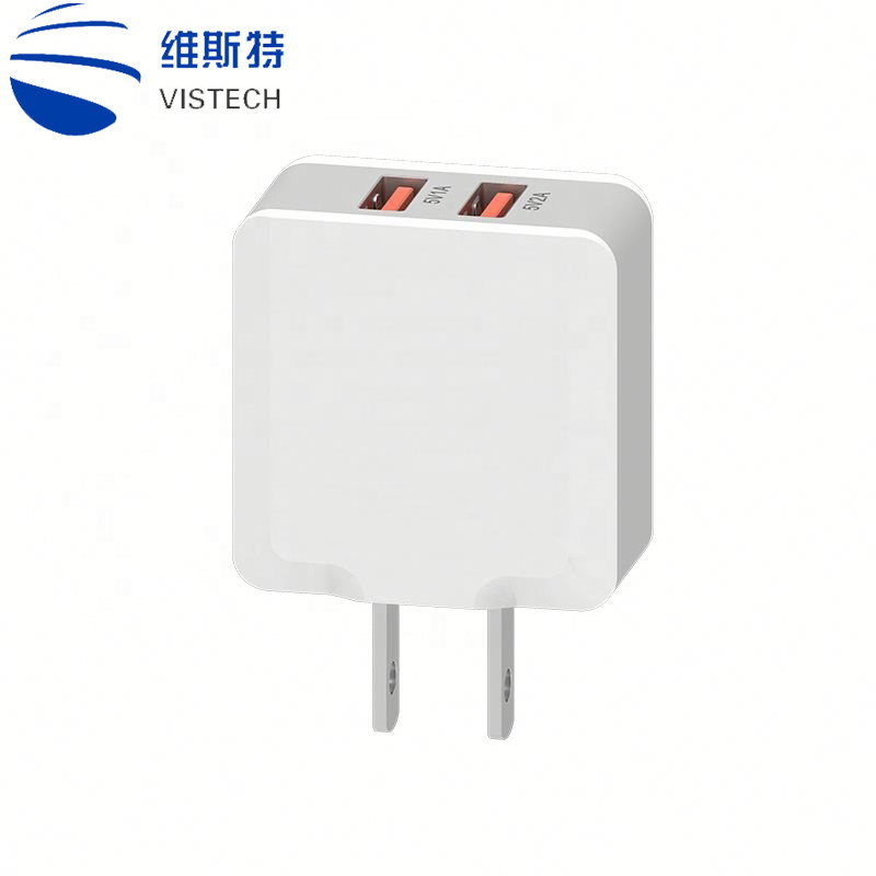 USB Charger for Phone 2 Port USB Fast Charger