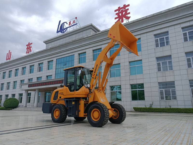 1500kg New Compact Mini Wheel Loader Small Loader with Attachment Accept Customized