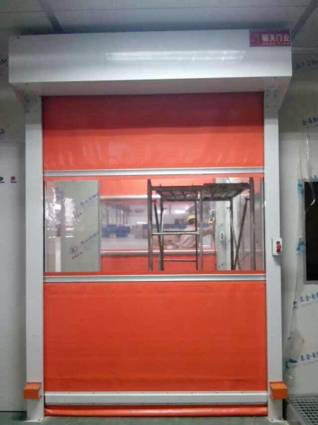 Automatic Sensor Operation Electric Industrial High Speed Warehouse Door
