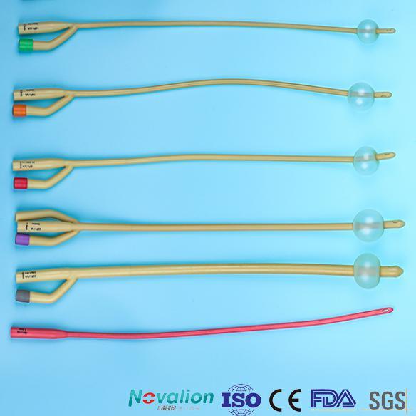 Suction Catheter Medical Disposable Temperature Sensor Foley Catheter