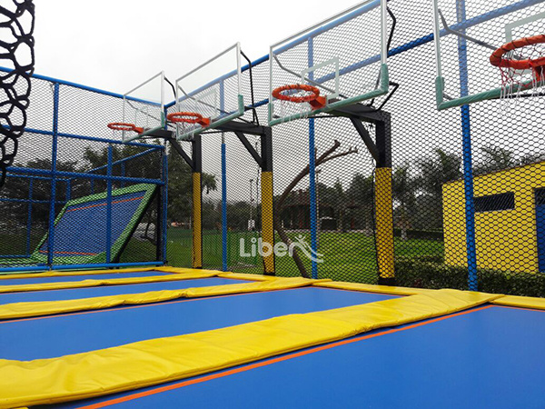 TUV Approved Dodge Ball Kids Trampoline for Outdoor Trampoline Area