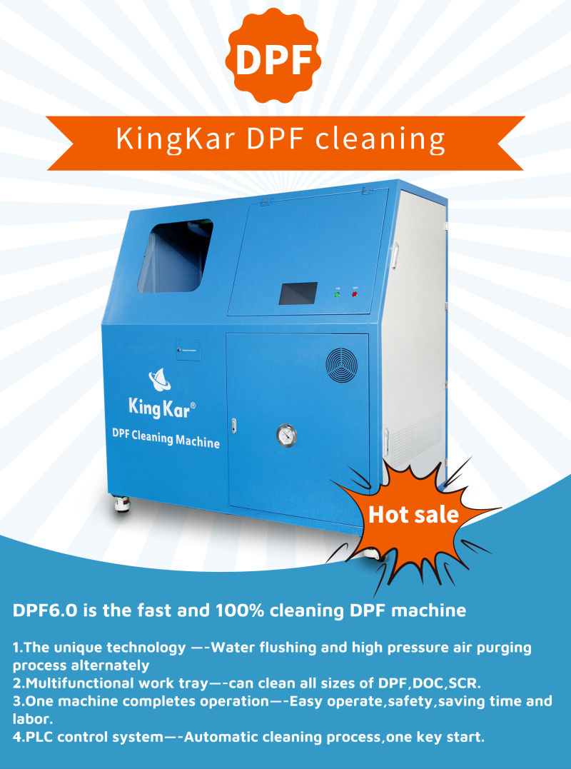 Car Care Powerful Pressure DPF Cleaning Machine Diesel Particulate Filter