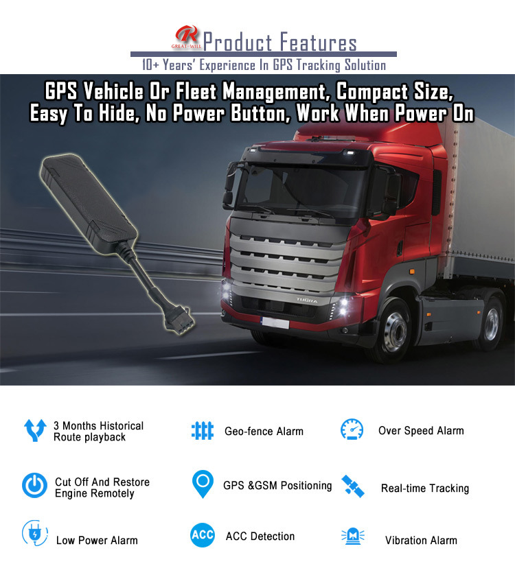 Cheap Auto Car Tracker Vehicle Tracking GPS Tracking for Service Vehicles