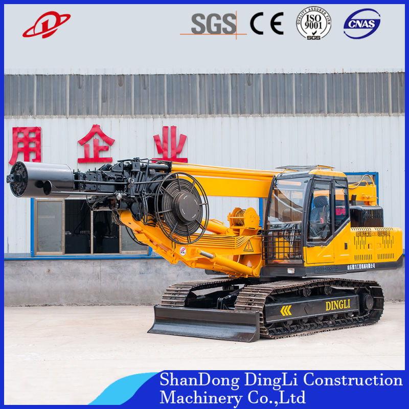 Crawler Rotary Drilling Rig for Engineering Construction/Land Drilling with High Torque