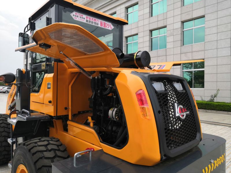 1500kg New Compact Mini Wheel Loader Small Loader with Attachment Accept Customized