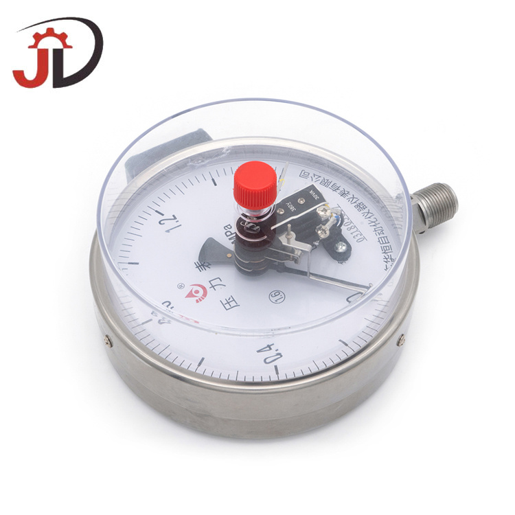 Stainless Steel Gas Oil Fluid Pressure Manometer Hydraulic Pressure Gauge