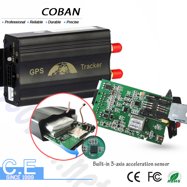 Vehicle GPS GSM Alarm System Tracker Tk103 with Fuel Sensor