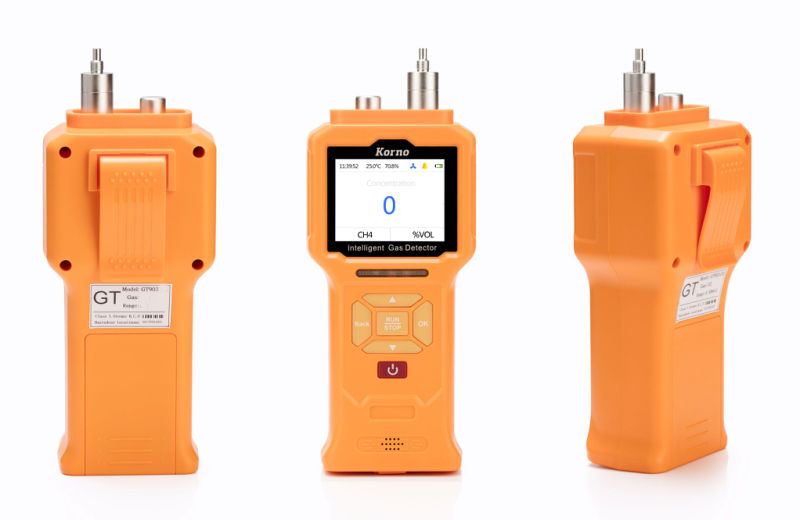 Handheld Methane Toxic Detector with Ndir Gas Sensor