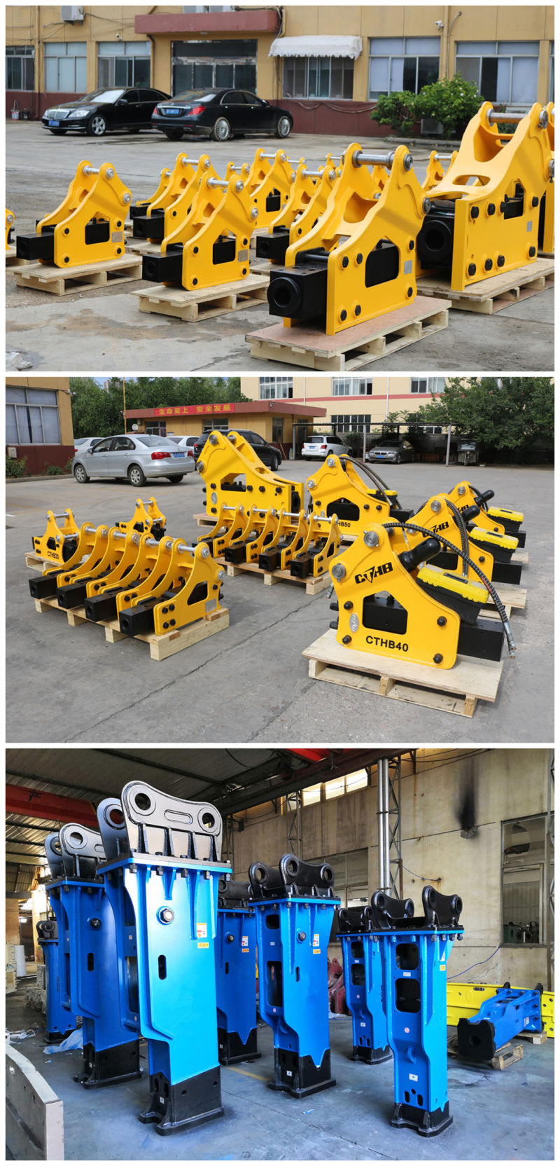 Hydraulic Rock Breaker Hammer with Working Principle for 10-15