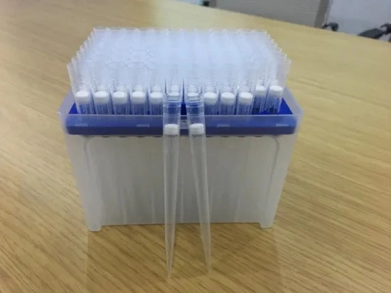 1000UL Racked Filter Sterilized Pipette Tips Dnase/Rnase Free